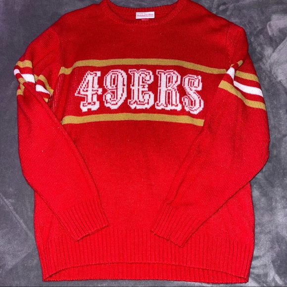 Mitchell & Ness Sweaters - Womens Mitchell & Ness San Francisco 49ers Sweater
